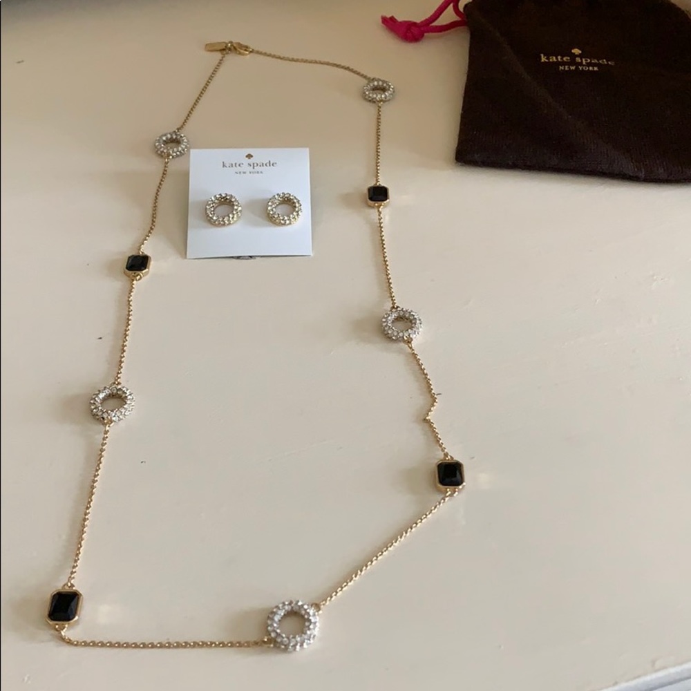 Kate Spade Earrings and Necklace Set
